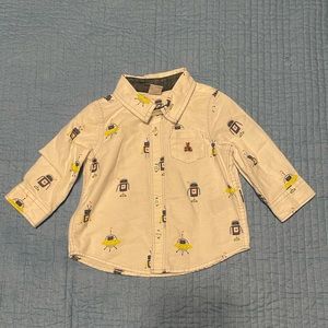 Gap collared long sleeve